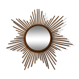 Rattan sun mirror