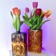 Vase Duo from the East and West German pottery history – East German pottery meets West German pottery