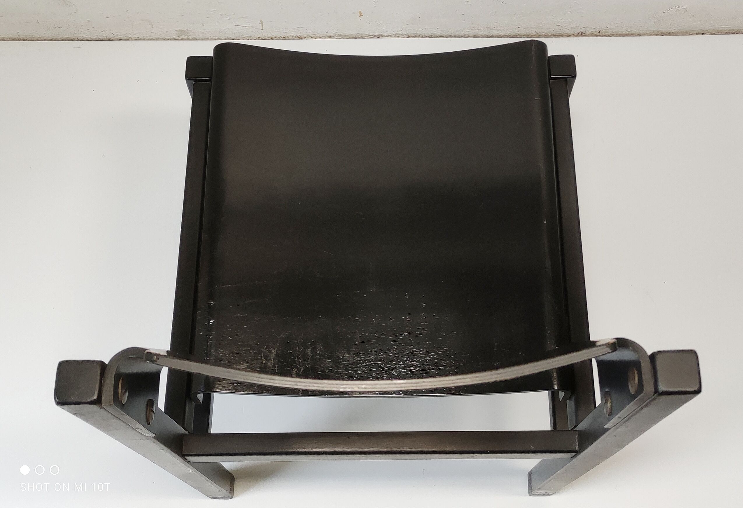 Black Italian design chair