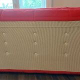 100% original - Ligne Roset Togo 3-seater bench – Red Alcantara (Goya