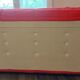 100% original - Banquette Togo 3 places Ligne Roset – Alcantara rouge (Goya