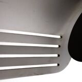Colomba brushed aluminium table lamp by Walter & Moretti, 1970s