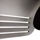 Colomba brushed aluminum table lamp by Walter & Moretti, 1970s