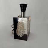 Pierre Giraudon vintage inclusion lamp