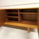 Vintage low sideboard set with matching wall unit.