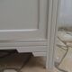 Re-enchanted Art Deco wardrobe in beige.