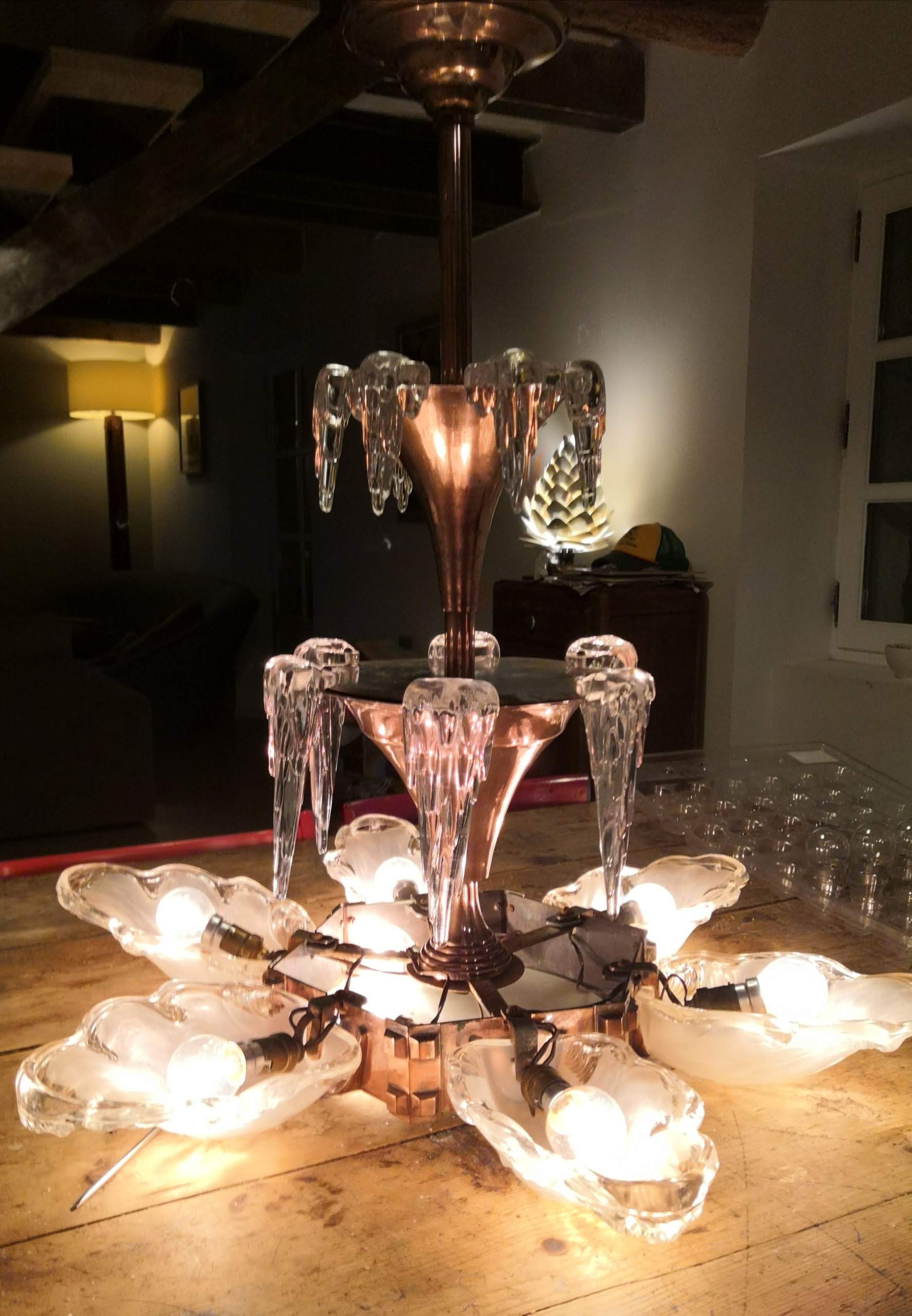 Ezan chandelier by Boris Lacroix