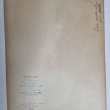 Cadre photo le fils prodigue d'après Rodin 1936