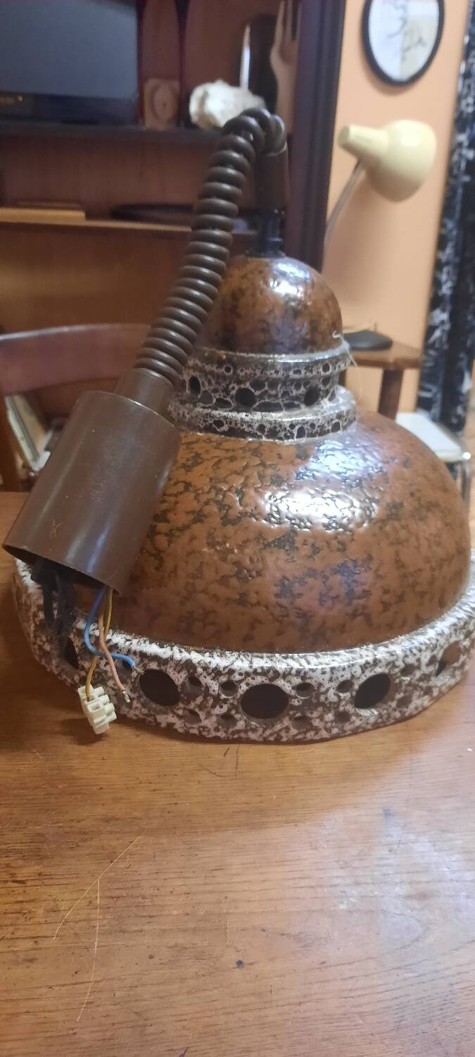 Vintage ceramic pendant light