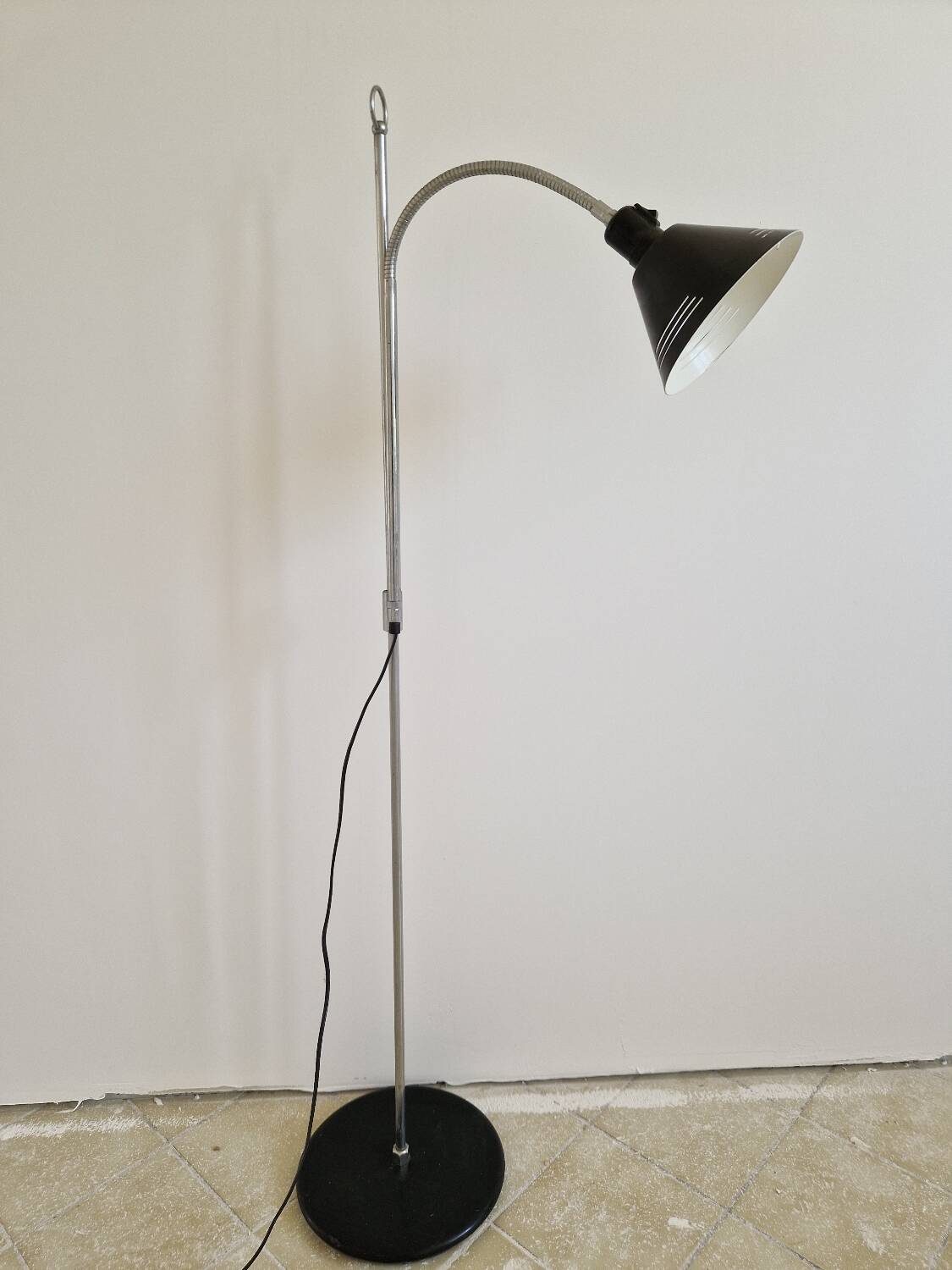 Vintage floor lamp by Aluminor