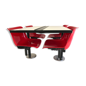 Table "caffetteria" by Osvaldo Borsani for Tecno, Italy 80s