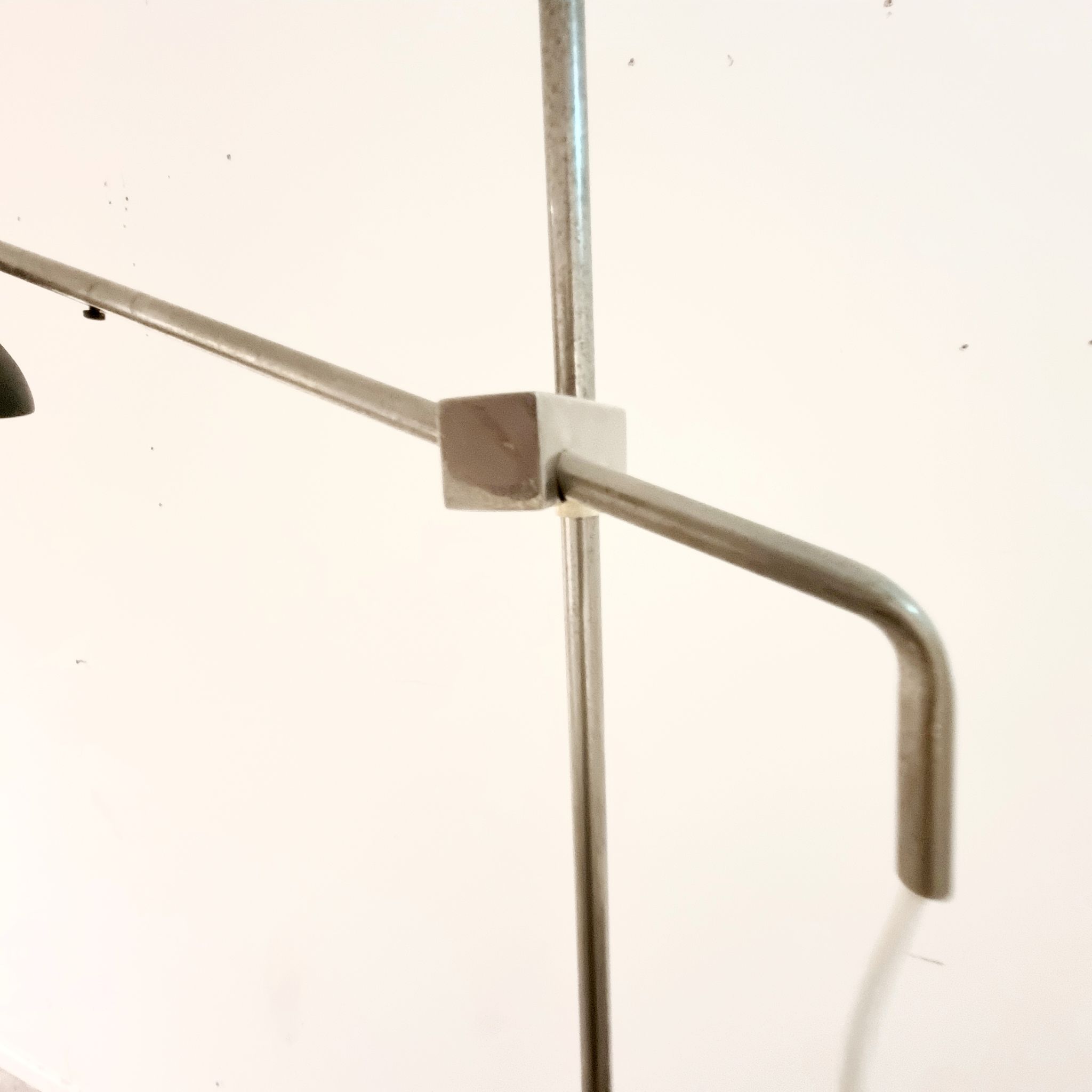 Floor Lamp by J.J.M. Hoogervorst with concrete foot, 1950s