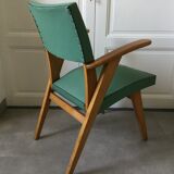 Vintage 50s bridge chair