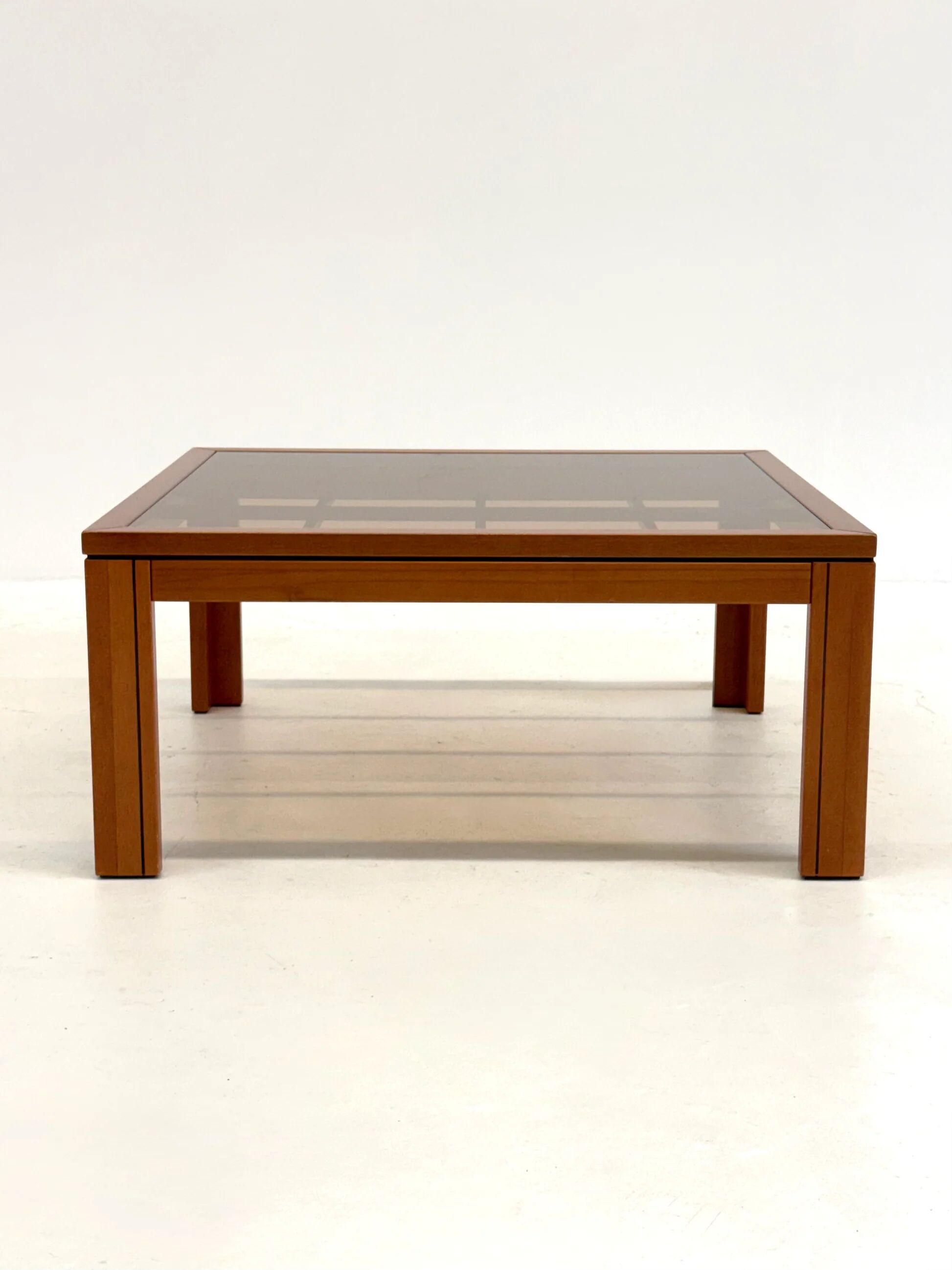 Brutalist Italian coffee table by Caccia alla Volpe for Linea Arredo