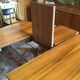 Baumann extended teak table