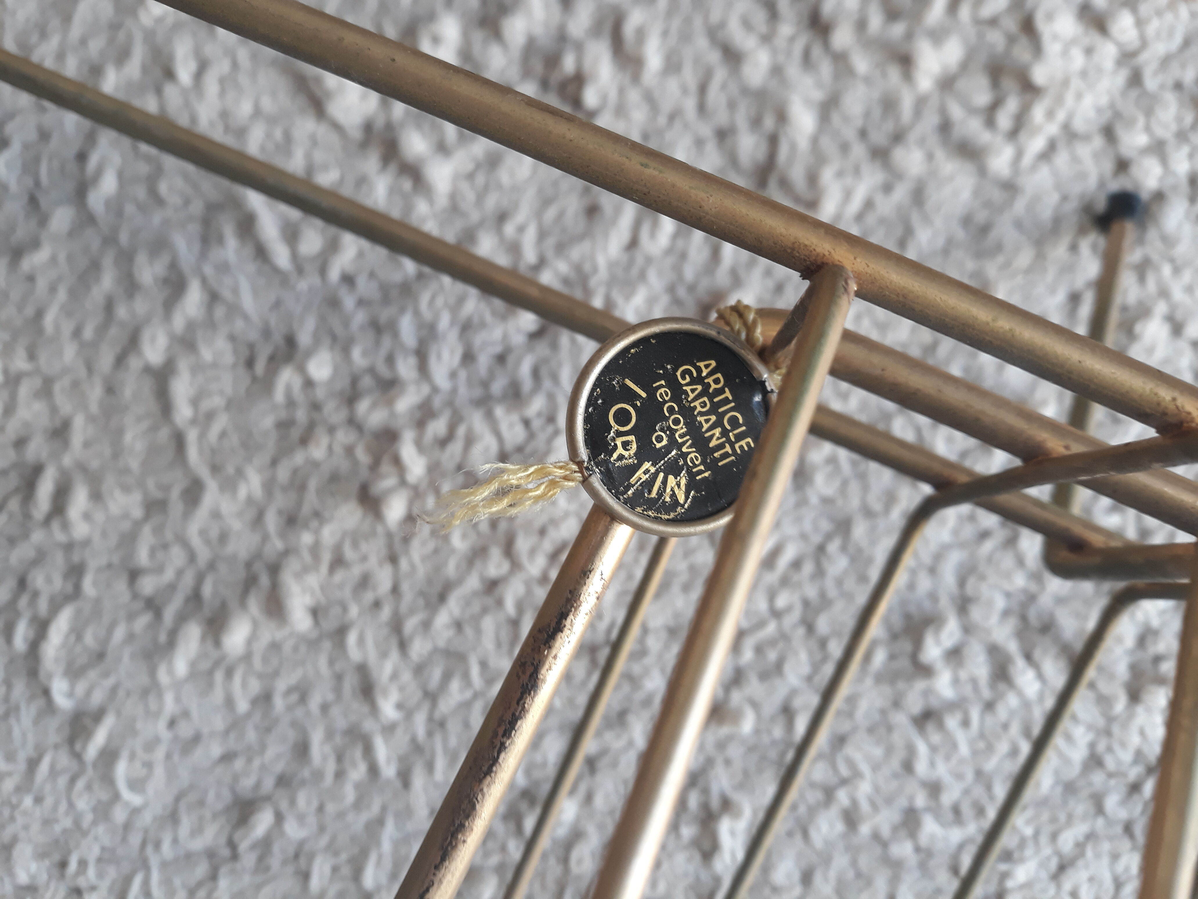 Review a golden Erdecor gold door end vintage