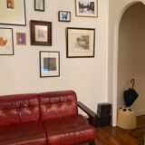 Leather sofa - Danish design