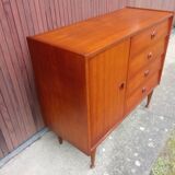 Teak chest of drawers 60s
