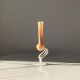 Tall jozefina krosno vase - hand-blown glass soliflore - made in poland