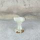 Vintage onyx candle holder