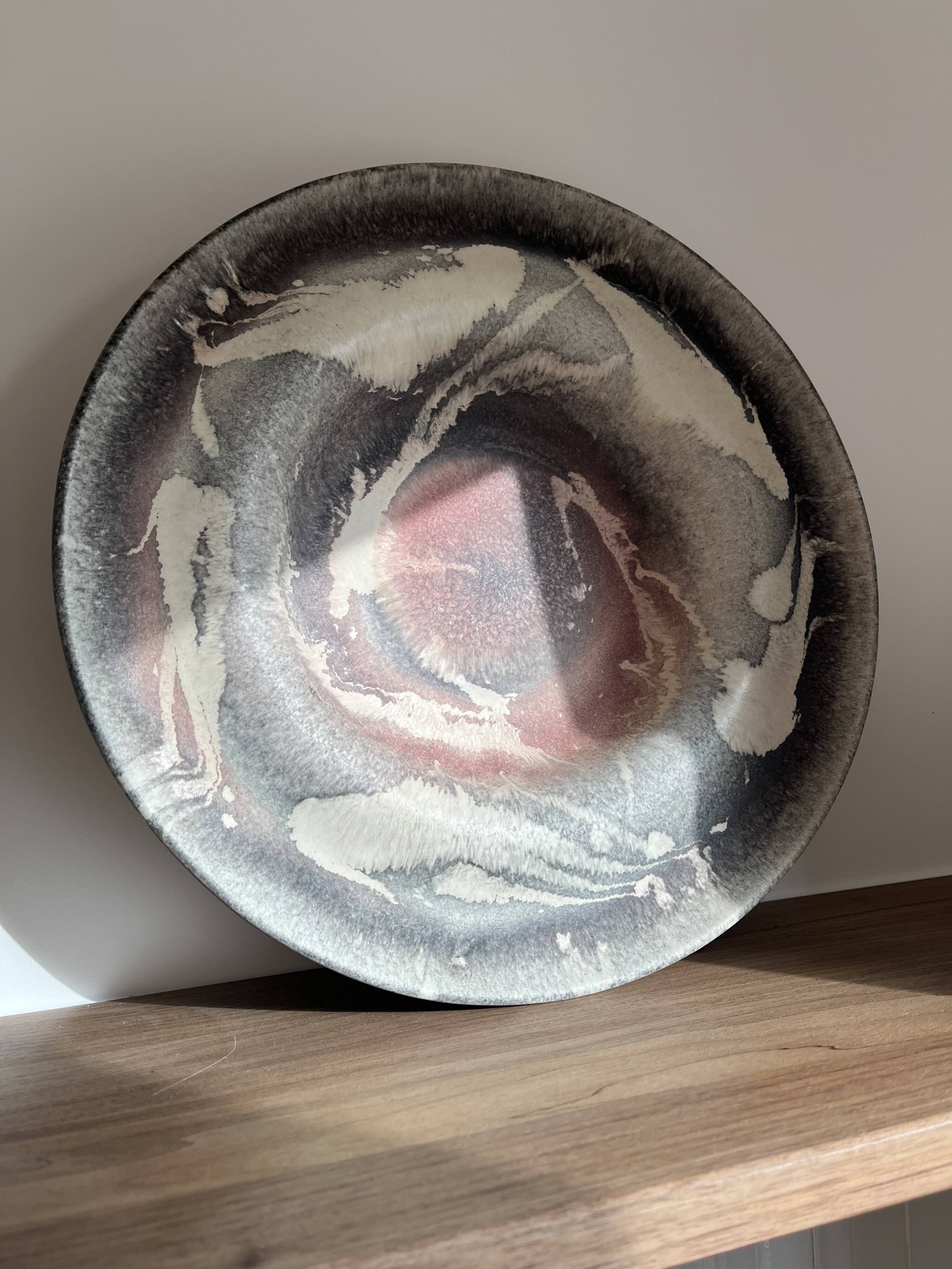 Ceramic plate "Ruschia"