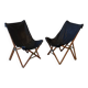 Pair of butterfly chairs