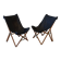 Pair of butterfly chairs