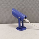 Small wall lamp in a delicate light blue colour from the Danish Lyfa 1980s