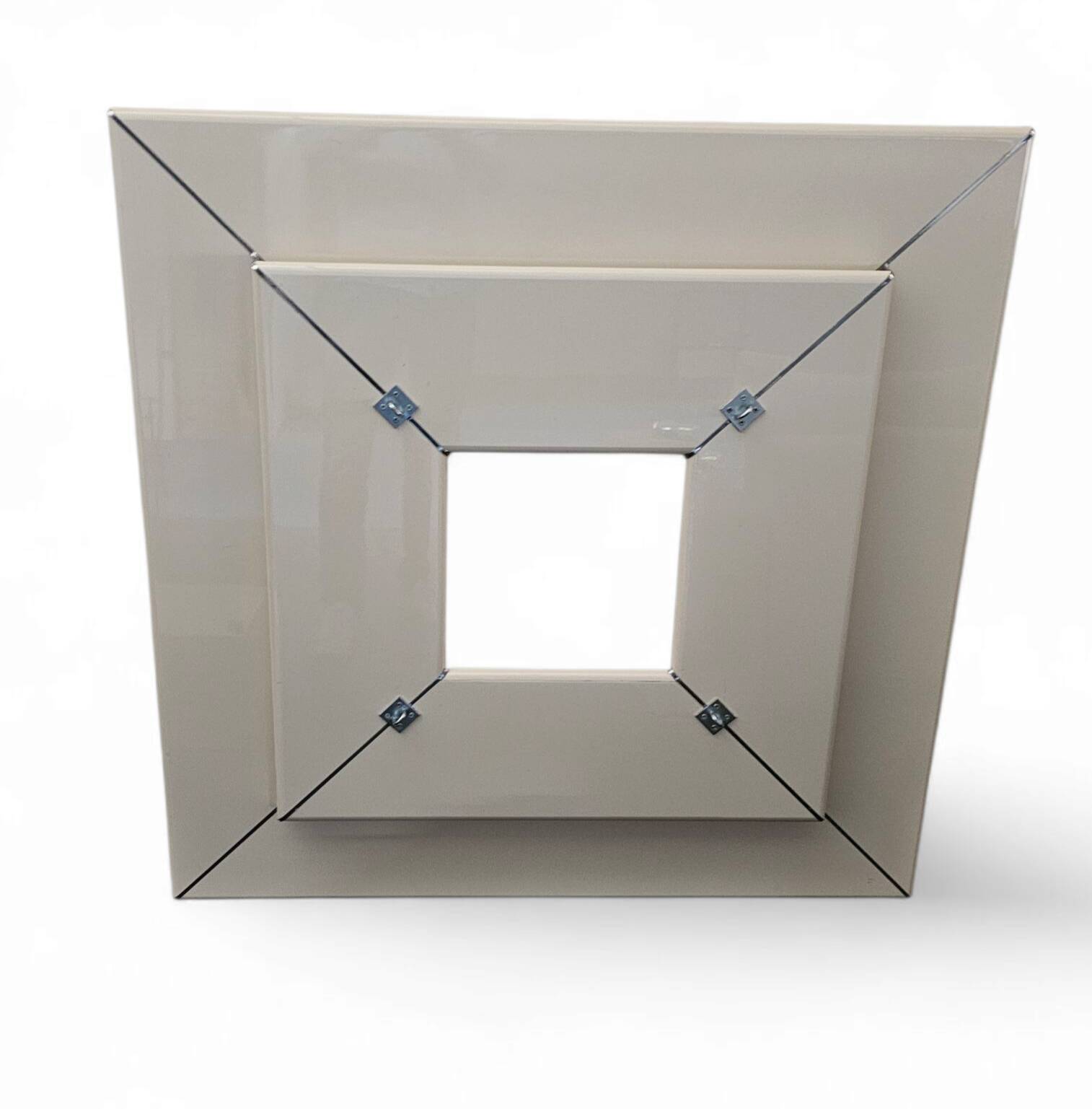 B&B Italia# / rare coffee table model " Re Quadro " / Paolo Piva 1970s