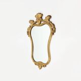 20th Century Belgian baroque mirror in gilded wood