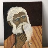 Painting wore