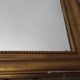 Antique wooden and plaster mirror 69x93cm