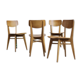 Suite of 4 chairs 1960