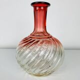 Baccarat crystal vase, Bamboo model