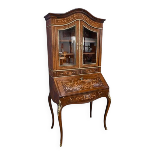 Bureau scriban en palissandre, époque Napoléon III – 2ème partie XIXe