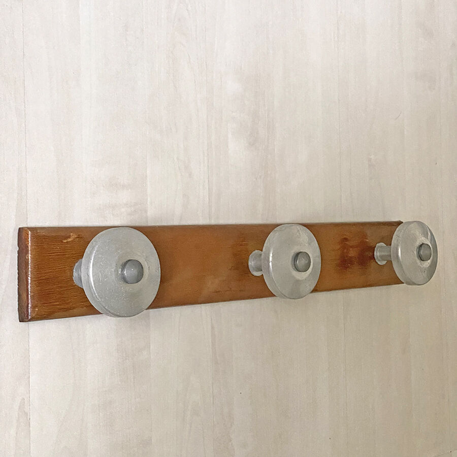 Vintage wall coat rack 50