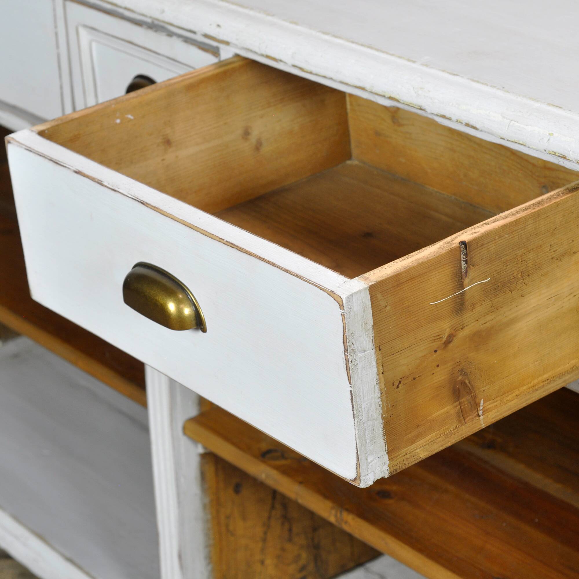 Pine counter, circa 1900
