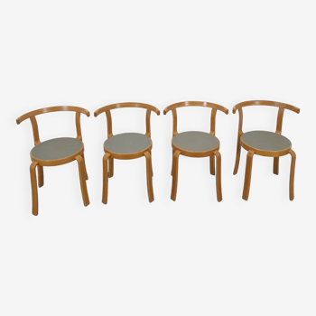 Chaises design danoises Magnus Olesen 4x