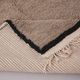 Taupe Handmade Moroccan Rug 177 x 219 cm - Berber Wool Rug - Bohemian Style