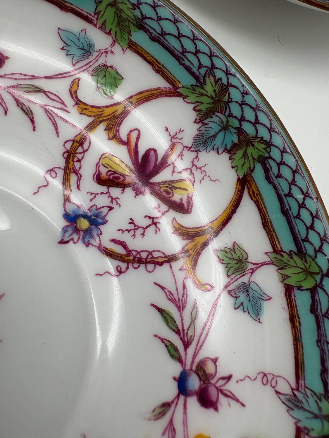 Service à café, Sarreguemines, Minton, 19ème
