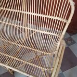 Sofa rattan 2 seater