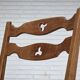 1960s, set of 4 pcs Danish dining chairs, furniture wool, solid oak wood.