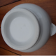 Lot of 8 ears to fire white porcelain bowls