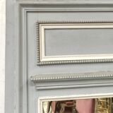 Louis XVI style trumeau in wood and patinated stucco 20th century