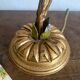 Vintage flower and foliage lamp, Italy, 1960s