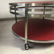Round coffee table design 70s