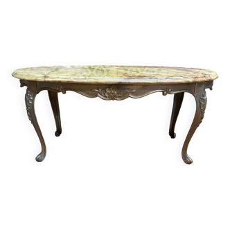 Table basse ovale Louis XV
