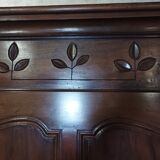 Louis XV standing man in walnut