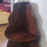 Mahogany corner shelf circa 1900