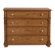 Antique solid pine chest of drawers – European rustic chest of drawers – circa 1900